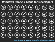 Windows Phone 7 Icons for Developers screenshot